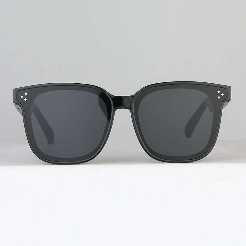 DHcollections Smart Bluetooth Audio Sunglasses - UV400 Polarized, Hands-Free Calls/Music, Fast Charge, 10H Playtime (Black/Gray)