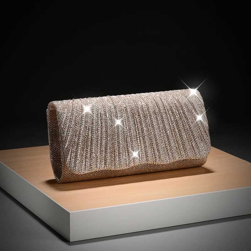 High Quality Women Small Purse Bride Wedding Bags Bling Clutch Bag Evening Bags Y250730