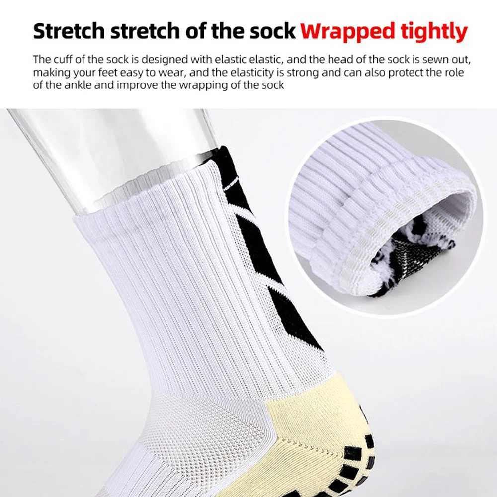 Anti-slip Socks Running Training Sock Non-slip Basketball Wear-resistant Cycling Sports Shock Absorption Friction Strip Socks Z250731