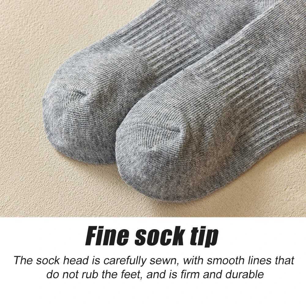 5Pair/Set Professional Fitness Sports Socks Cotton Non-Slip Running Socks for Men Women Short Quick-Drying Basketball Training Z250731