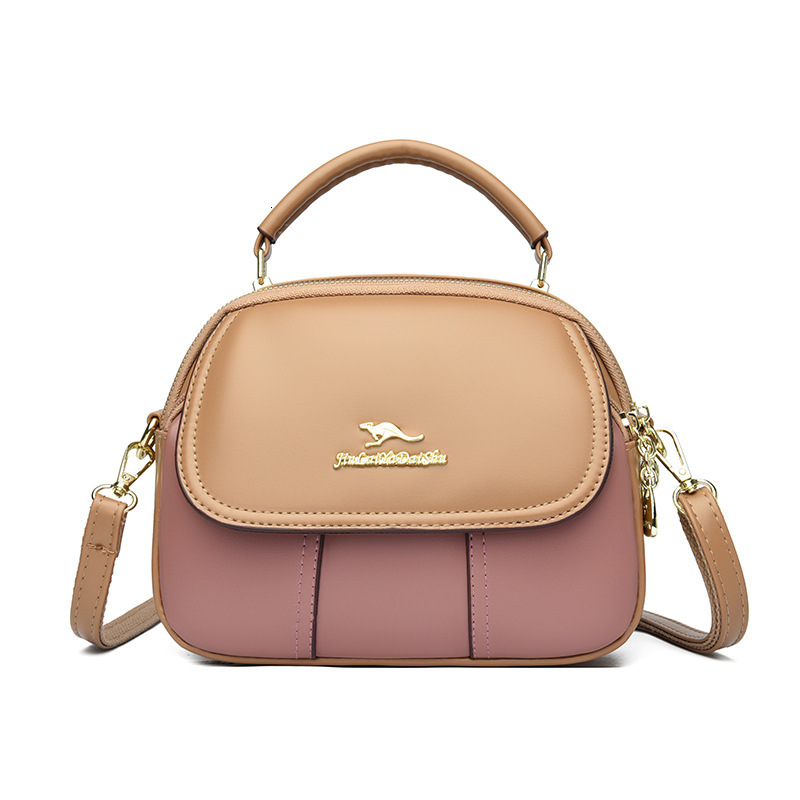 2025 Summer New Women's Shoulder Bag Texture Slant Fashion Women's Soft Leather Tote Bag New Large Capacity New Designer Luxury Bag