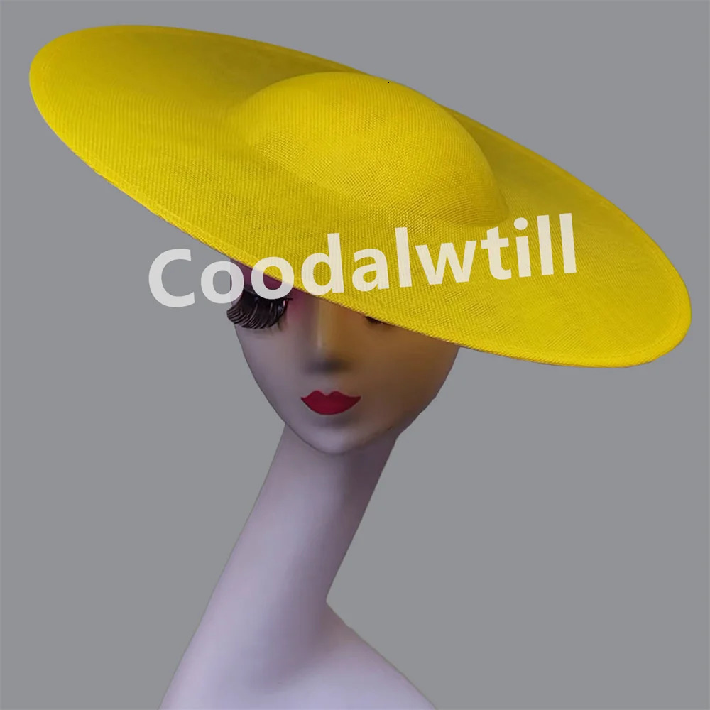 Big Fascinator Base 40cm Diameter Make Wedding Fascinator Hat Derby Big Millinery Cap DIY Hair Accessories Large Top Cap 250729