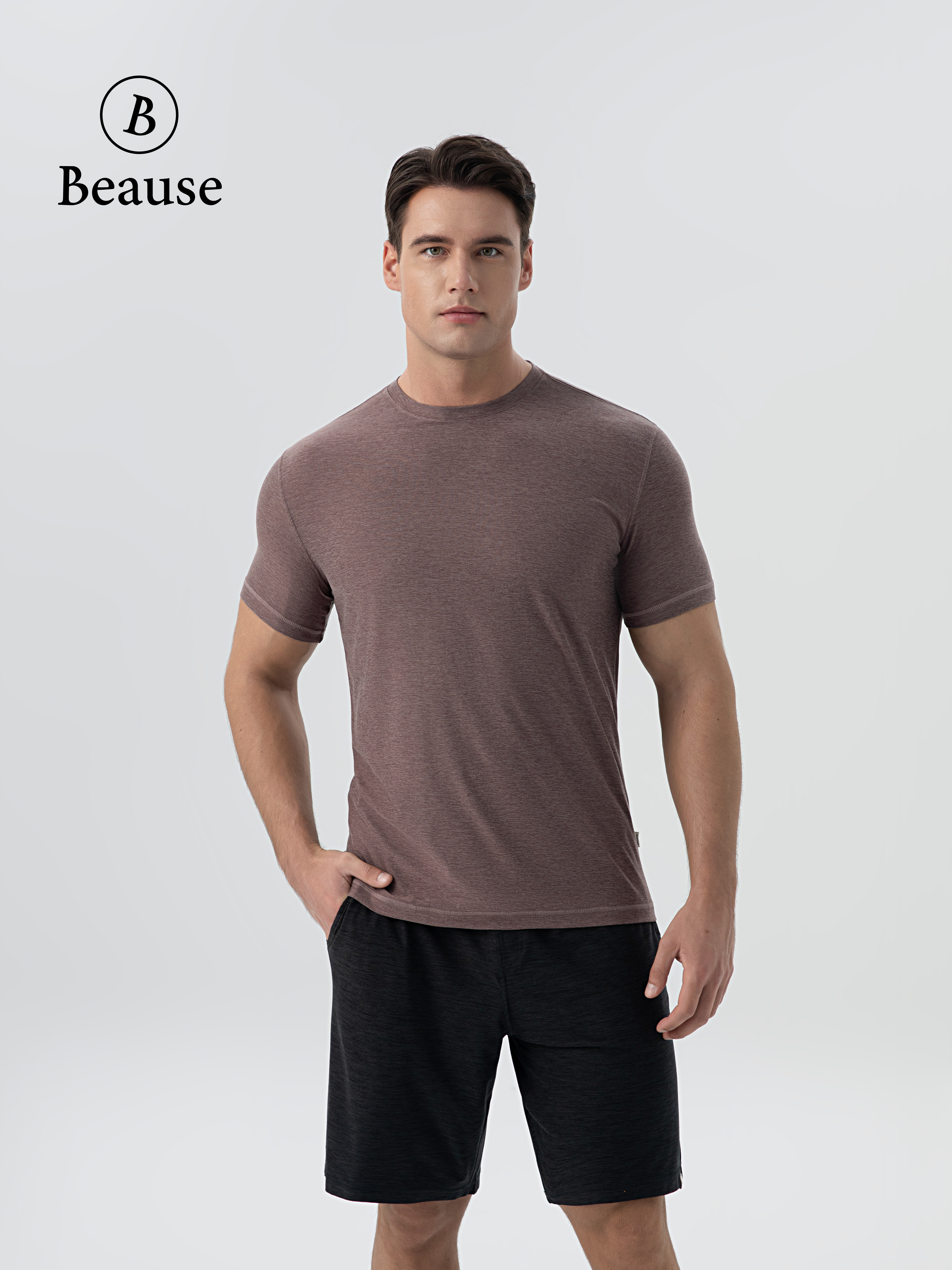 Casual Comfort: Lightweight Mens Shortsleeve Shirt Perfect For Hot Weather