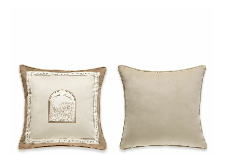 Farmhouse Retro Cushion Cover Soft Velvet Floral Pillowcase Shell Luxury Art Designer Home Decoration Sofa Couch Bed Decor 45x45cm