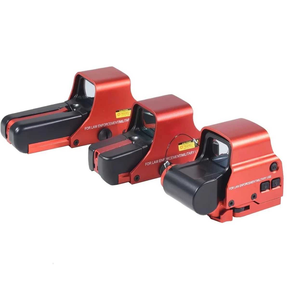 551 552 558 Red Metal Sight Green Red Dot Optic Adjustable Brightness Reflex Hunting Airsoft Rifle Scope 20mm Rail Mount R250730