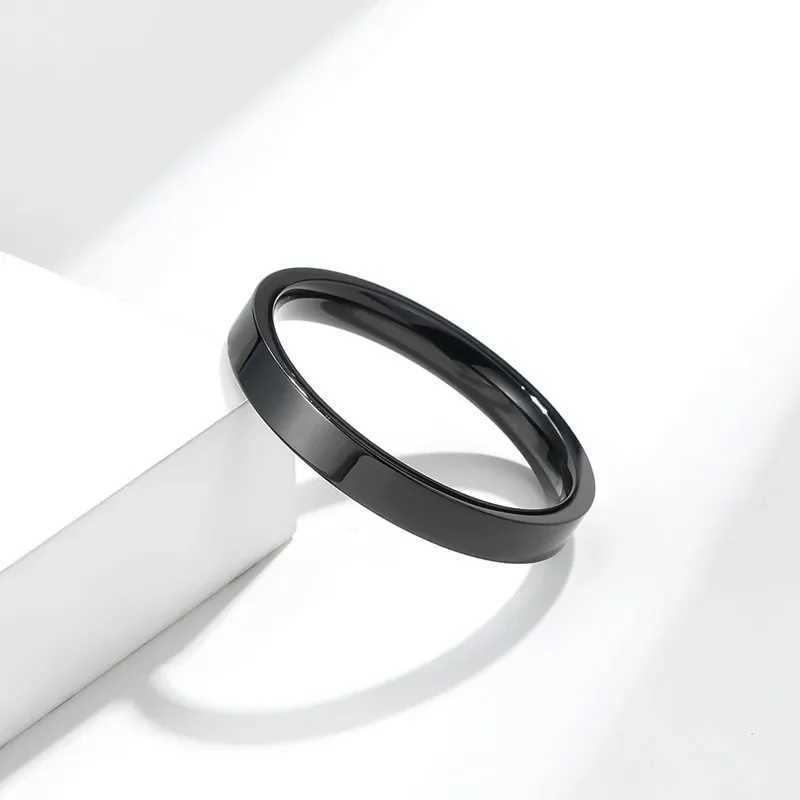 3mm Stainless Steel Stackable Ring Plain Wedding Band for Women Men Size 5-12 y250730
