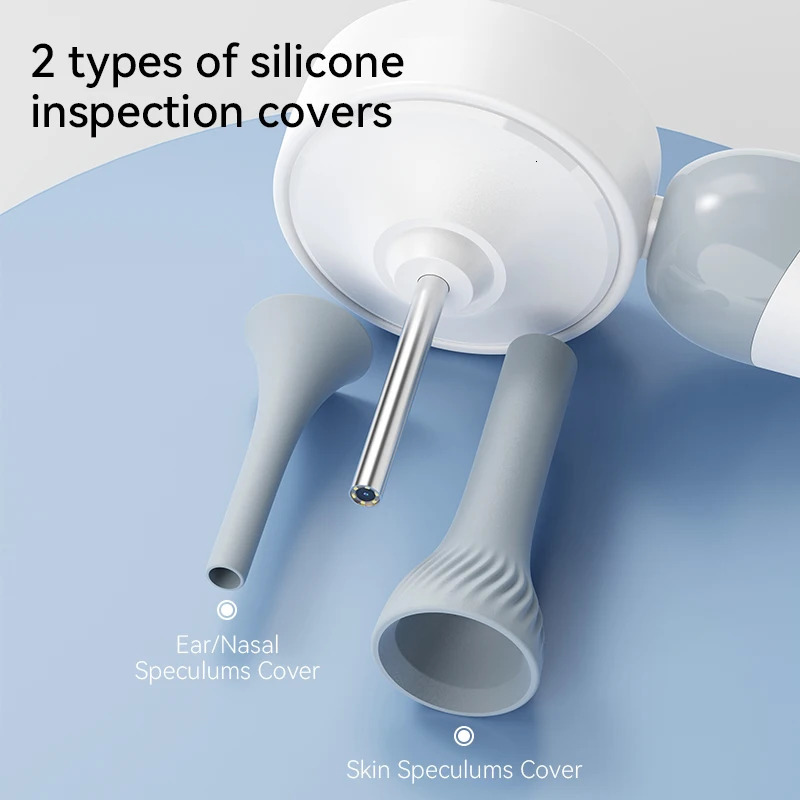 Visual Ear Camera 3.2mm Lens 1080P HD Ear Mouth Nose Check with 4 Lights for Kids and Adults Pets Support Take Po Connect PC 250726