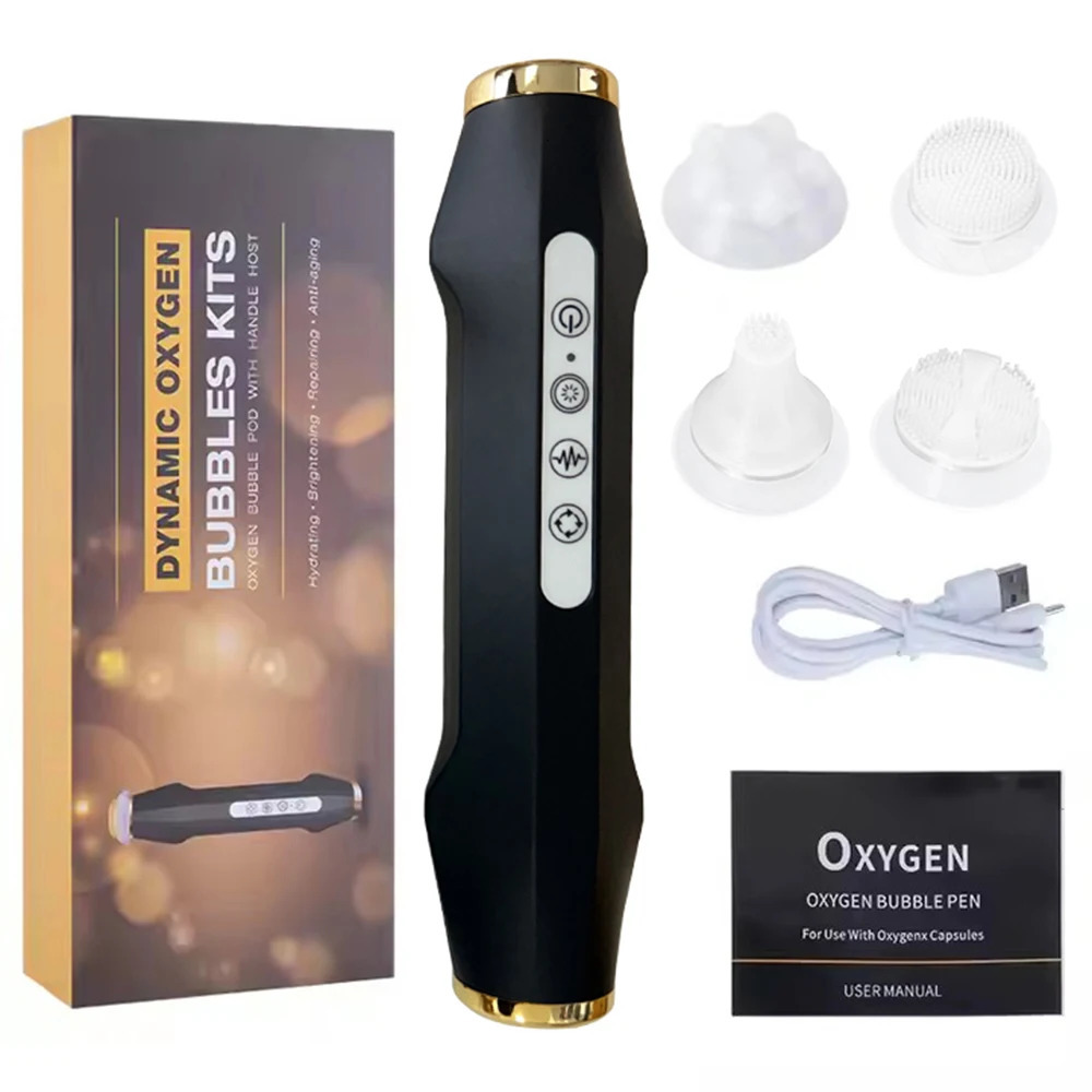 est Handheld Rechargeable CO2 Oxygen Bubble Device Exfoliate Oxygen Machine Wrinkle Removal Portable Beauty Device 250729