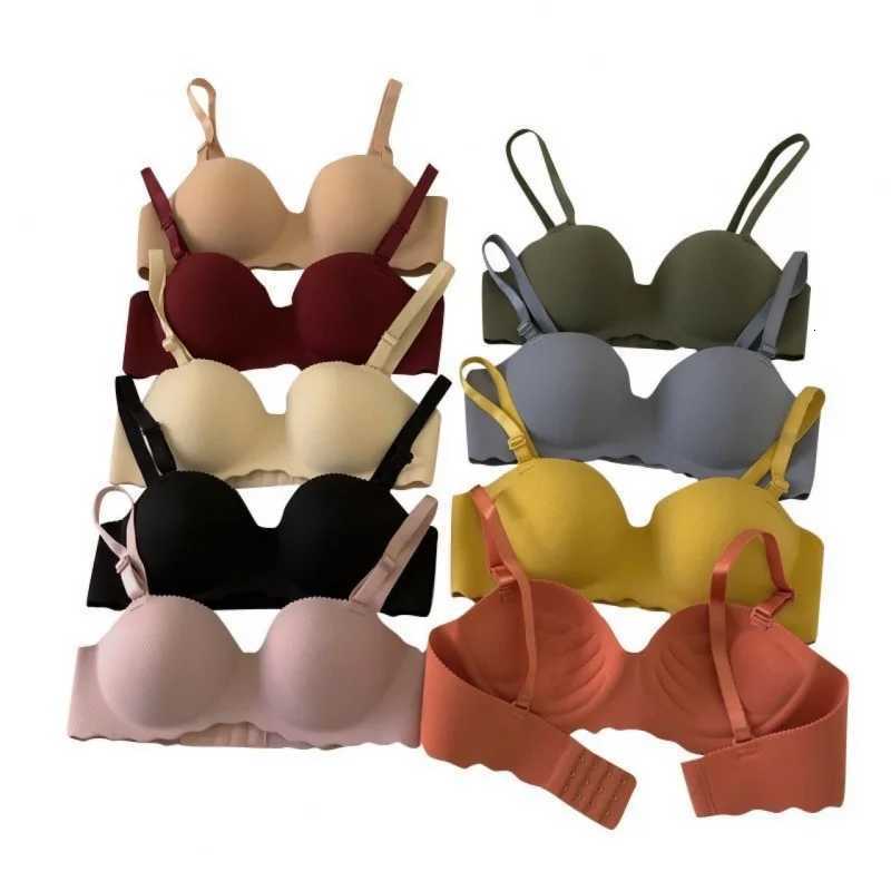 Small Breast Push Up Underwear Korean Style Summer Bra Wireless Thin Sexy Girl Bra Anti Sagging Seamless Z250730