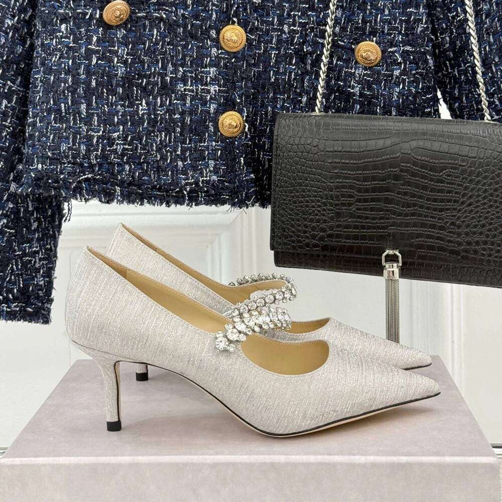 Women Size34-42 Genuine Leather Crystals Pumps Super High Heels Pointed Toes Wedding Designer Shoes Zapatillas De Mujer 643