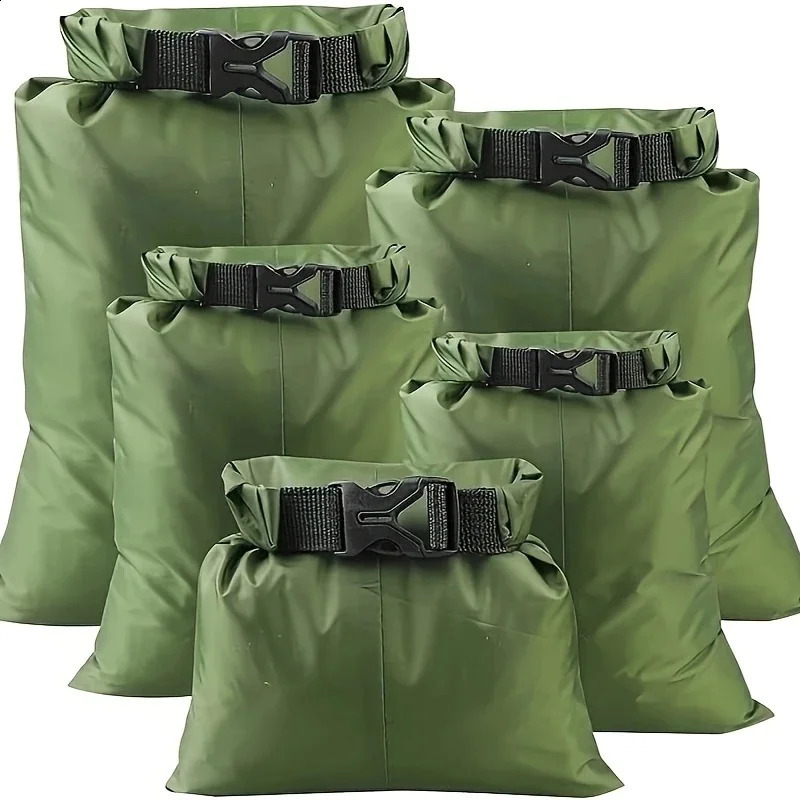 6piece dry bag set lightweight and largecapacity tearresistant bags suitable for outdoor activities like hiking campin 250729