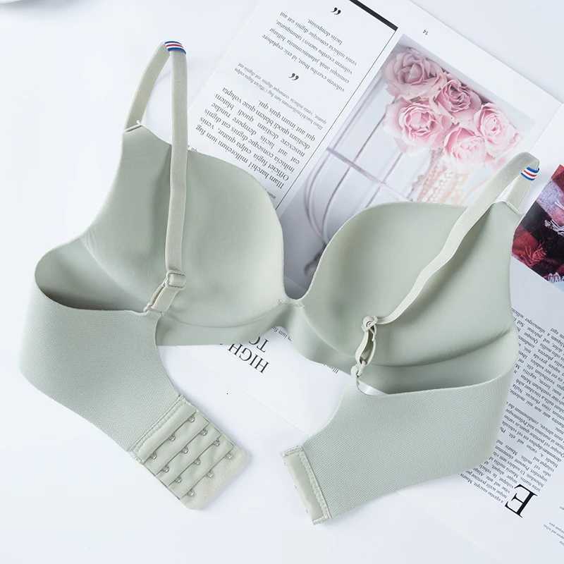 Summer Breathable Bra Women 3/4 Cup Bras Sexy Fashion Wireless Bralette Adjustable Straps Everyday Gathered Comfortable Lingerie Z250730