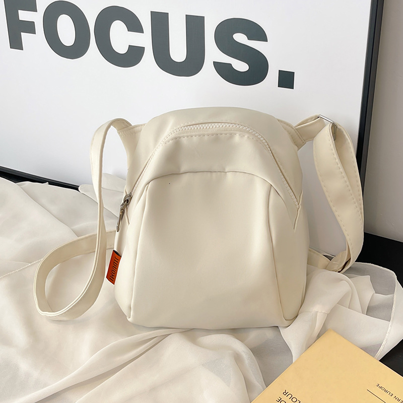 Cross border new women's bag Japanese crossbody bag Fresh solid color shoulder bag Fashion small bag Designer bag Handbag