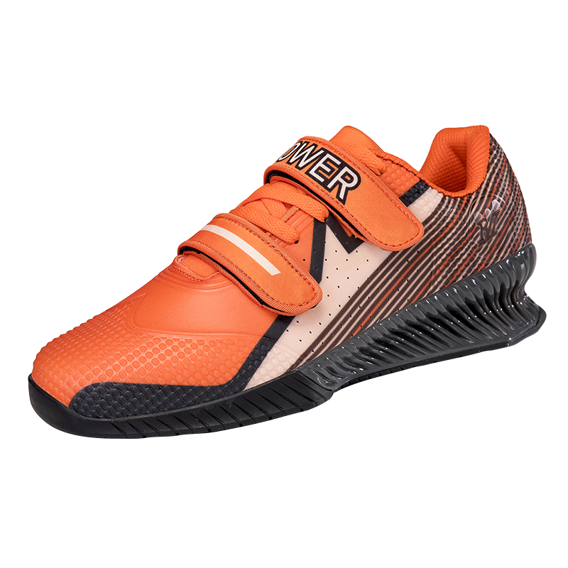 Weightlifting Sneakers Mens trainers Indoor fitness hard sole support flat bottom non slip shock absorption