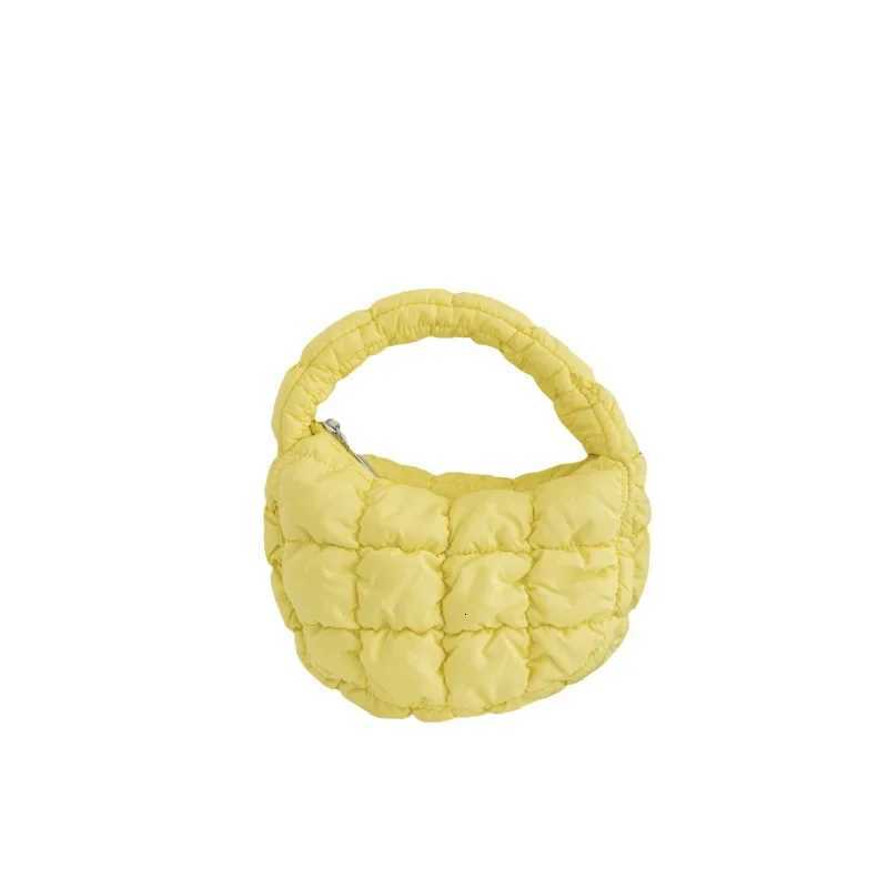 Fashion Quilted Shoulder Bags for Women Handbag Mini Cloud Pleated Bags Puffer Dumpling Bag Tote Y250730