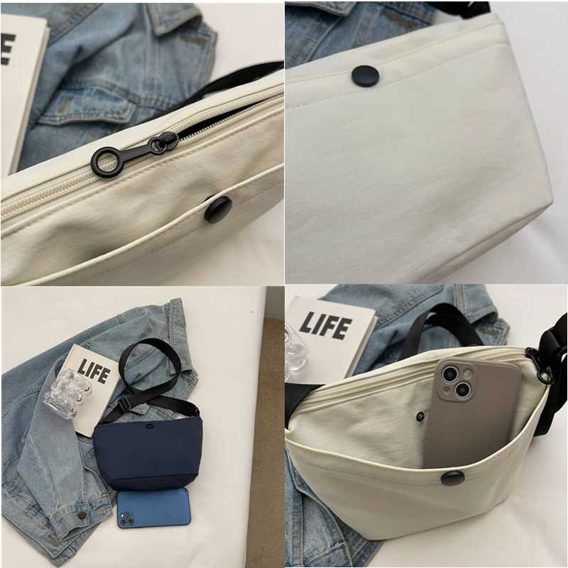 Mini Women Tote Bags High-quality Female Shoulder Crossbody Storage Bags Designer Cotton Cloth Super Light Handbag Y250730