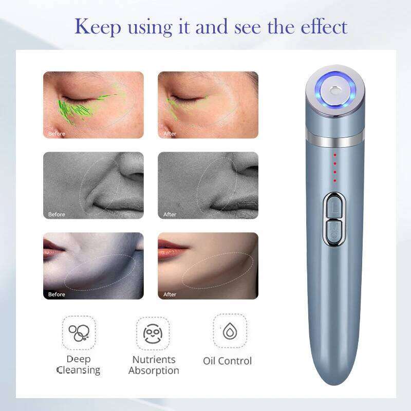 hine LED Light Therapy Beauty Instrument Eye Lifting Device Massage Lift Skin Anti Wrinkle SPA Facial Tool