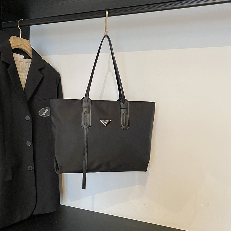 Tote Bags for Women Black Shopping Bag Leisure Versatile Handbag Mommy Tote Bag Crossbody Bag Free Shipping 2025s