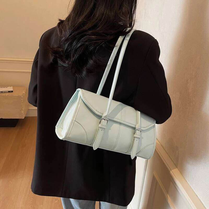 New Sophisticated Large Capacity Commuter Women's Bag Stylish Spring Summer Shoulder Underarm Handheld Baguette