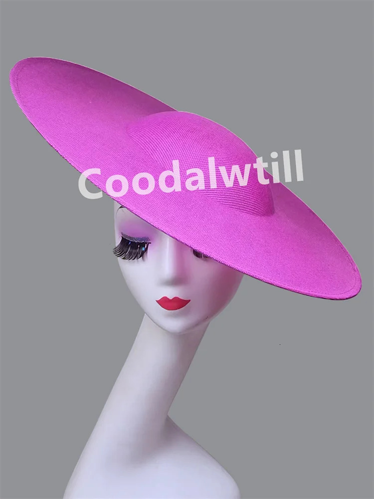 Big Fascinator Base 40cm Diameter Make Wedding Fascinator Hat Derby Big Millinery Cap DIY Hair Accessories Large Top Cap 250729