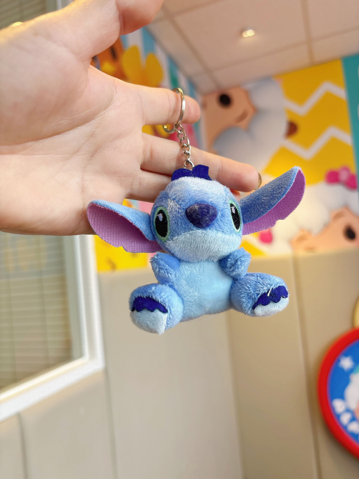 Stiletto Plush Doll pendant key chain female cute cartoon Korean creative stiletto schoolbag Pendant