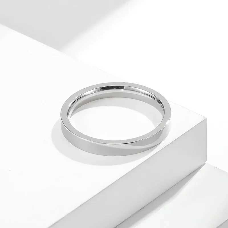 3mm Stainless Steel Stackable Ring Plain Wedding Band for Women Men Size 5-12 y250730
