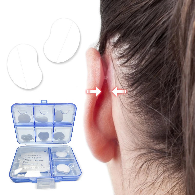 2/4/6/8Pcs Ear Correctar Tape Ear Correctar Fixer Cosmetic Ear Stickers Like Elf Ears Stretched Ears Ear Correctar Tool 250726