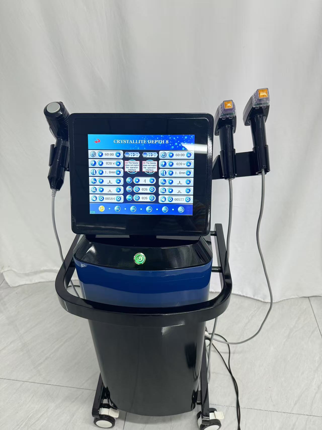 Facial Firming Radio Frequency Machine Desktop 3-in-1 Handheld Microneedle Device for Rejuvenation Desktop Three-in-One RF Machi
