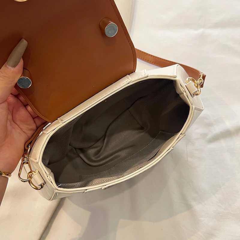 High Quality Soft Leather Handbag Women Purses Female Bag Designer Patchwork Ladies Shoulder Crossbody Bag Sac A Main New Y250730