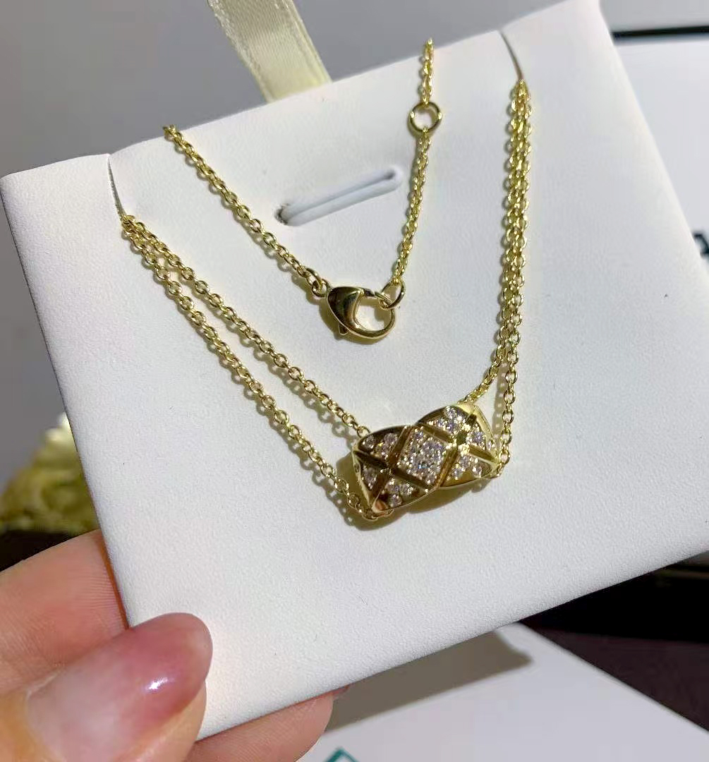 Necklace designer necklace luxury jewelry designer jewelry women diamonds metal letter charm necklace Extra long style gift very good