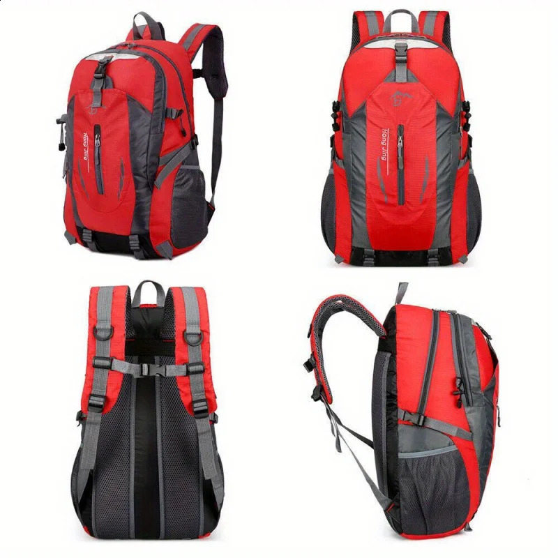 Outdoor Backpack Mens Large Capacity Travel Lightweight Casual Hiking Sports Waterproof Mountaineering Bag 250729
