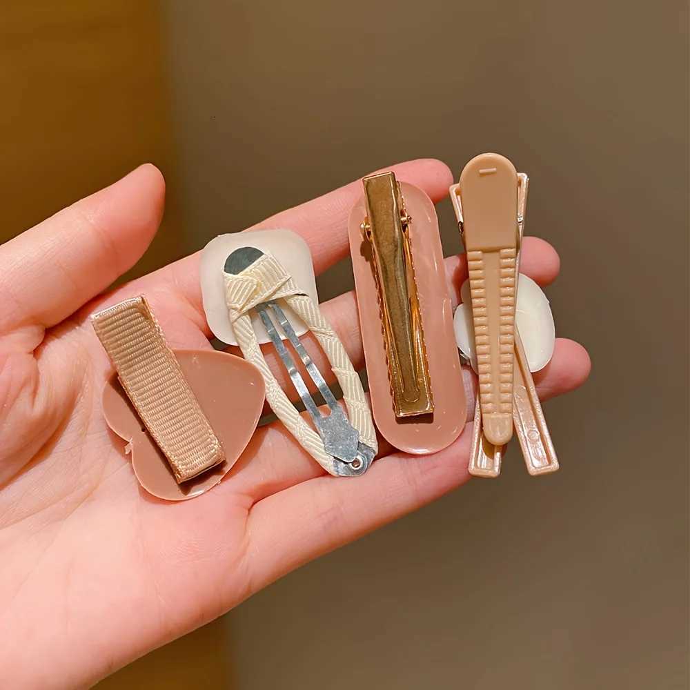 14 pieces of cartoon bangs broken hair clips that do not hurt hair side clips on the back of the head sweet and versatile R250730