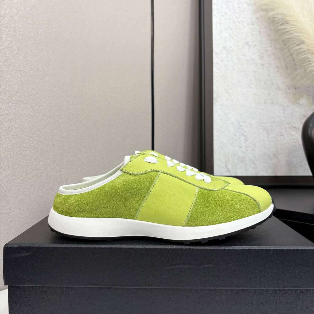 Women Size35-41 Natural Cow Suede Sneakers Sports Genuine Leather Flats Mixed Colors Designer Shoes Zapatillas De Mujer 402