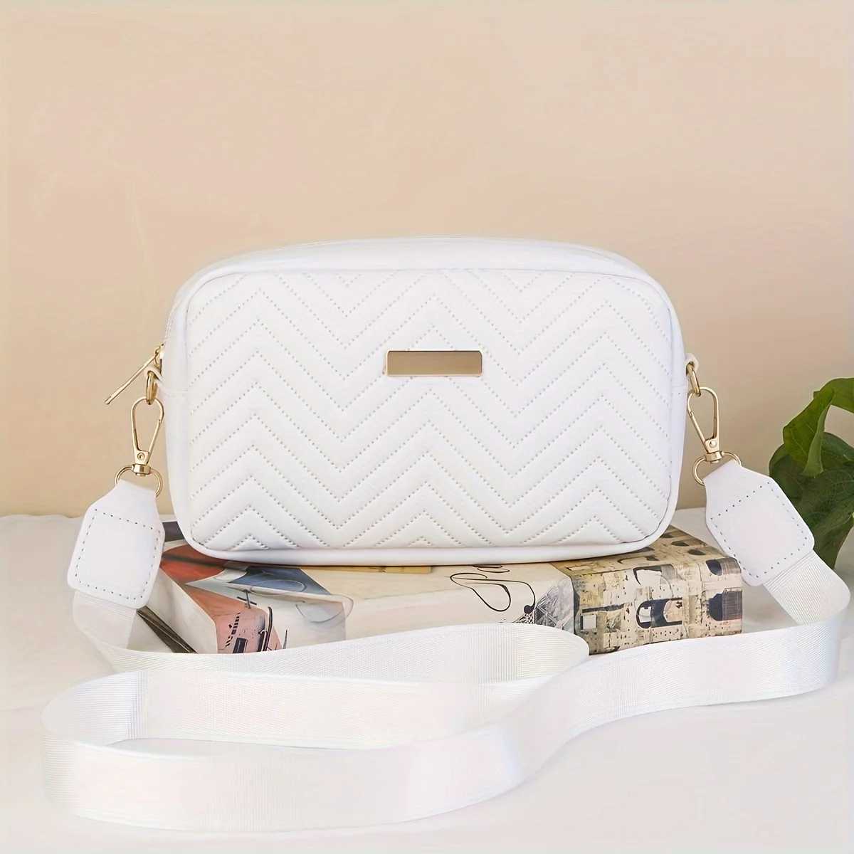 Minimalist Mini Fashionable Quilted Crossbody Bag Wallet Trendy PU Shoulder Bag WOMENS Casual Handbag and Mobile Phone Wallet Y250730