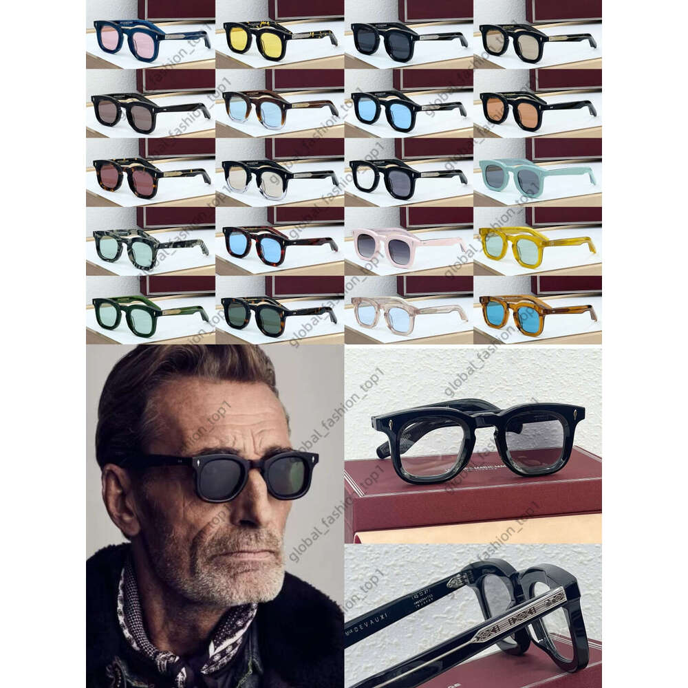 jmms sunglasses Designer Sunglasses Mens Sun Glasses Eyewear Women Classic Vintage Square Frame Beach Fashion Anti-radiation sunglasses