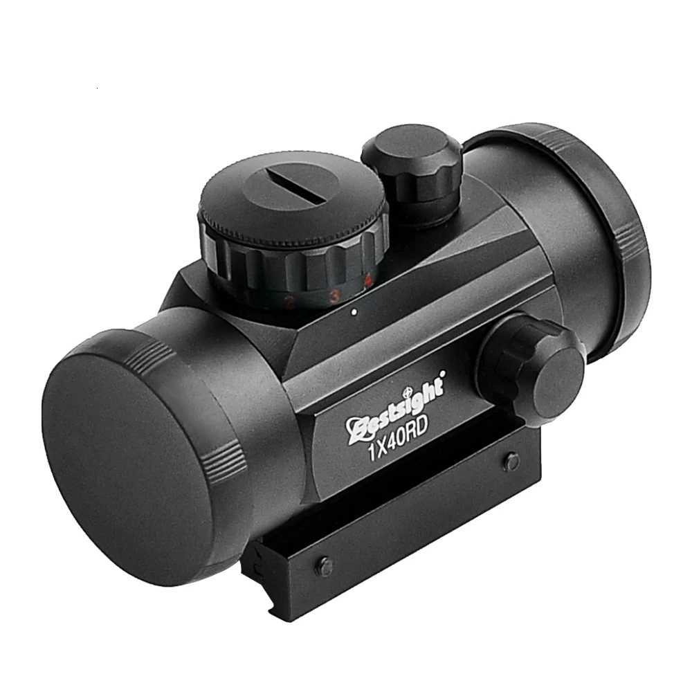 Red Dot Sight 140mm Reflex Sight Waterproof Shockproof Fogproof Red Dot Scope with 1 Inch Riser Mount R250730