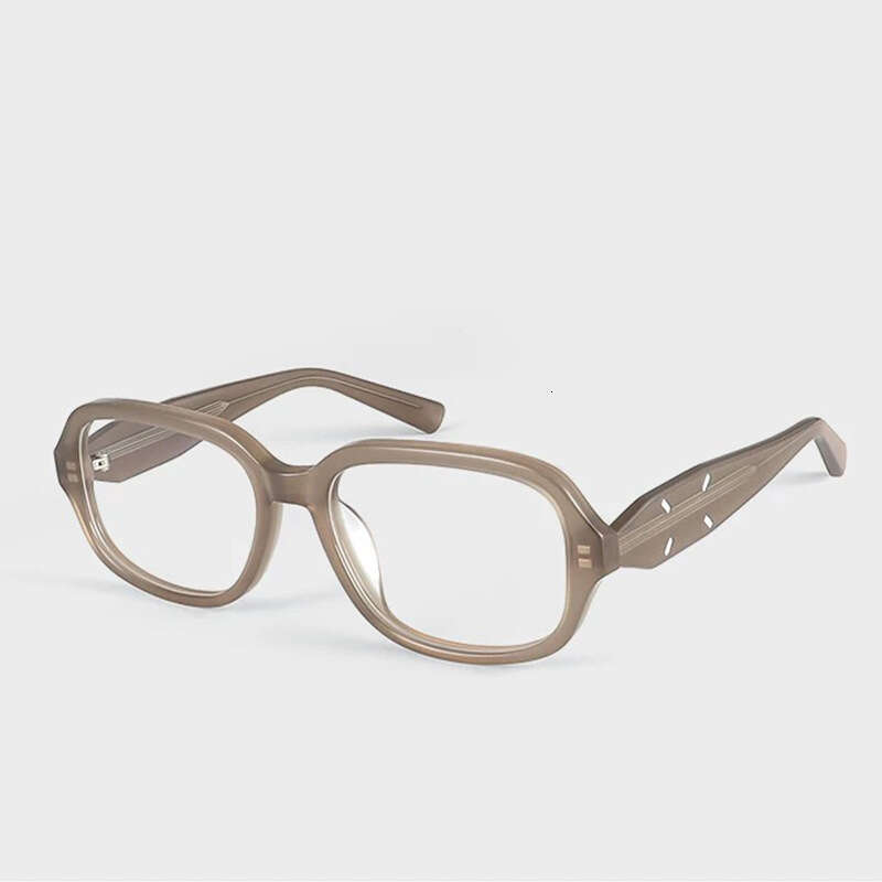 DHcollections Trendy Blue Light Blocking Glasses Anti Eyestrain, Retro Square Frame, Prescription-Friendly for Work/Gaming (Multiple Colors)