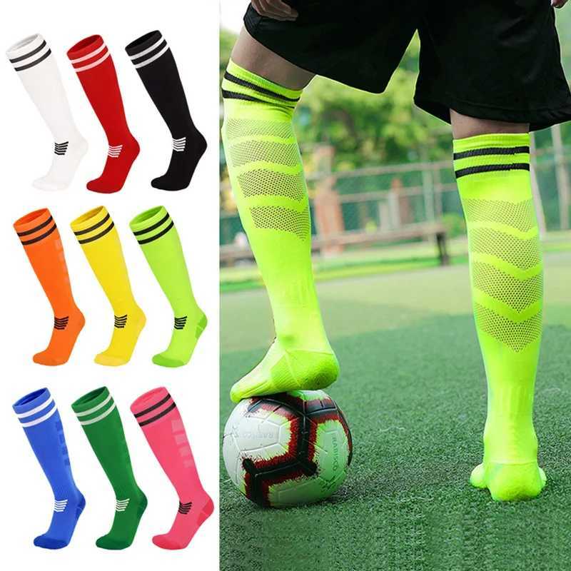 Towel Bottom Soccer Socks Breathable Knee High Training Long Stockings Adults Youth Kids Practical Competition Football Socks Z250731