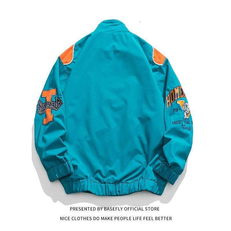 Designer Clothing 2025 Thin Light Tech Work Embroid F1 Racing Motorcycle Jacket Men Unisex Women High Streetwear Bomber Windbreaker Hip Hop