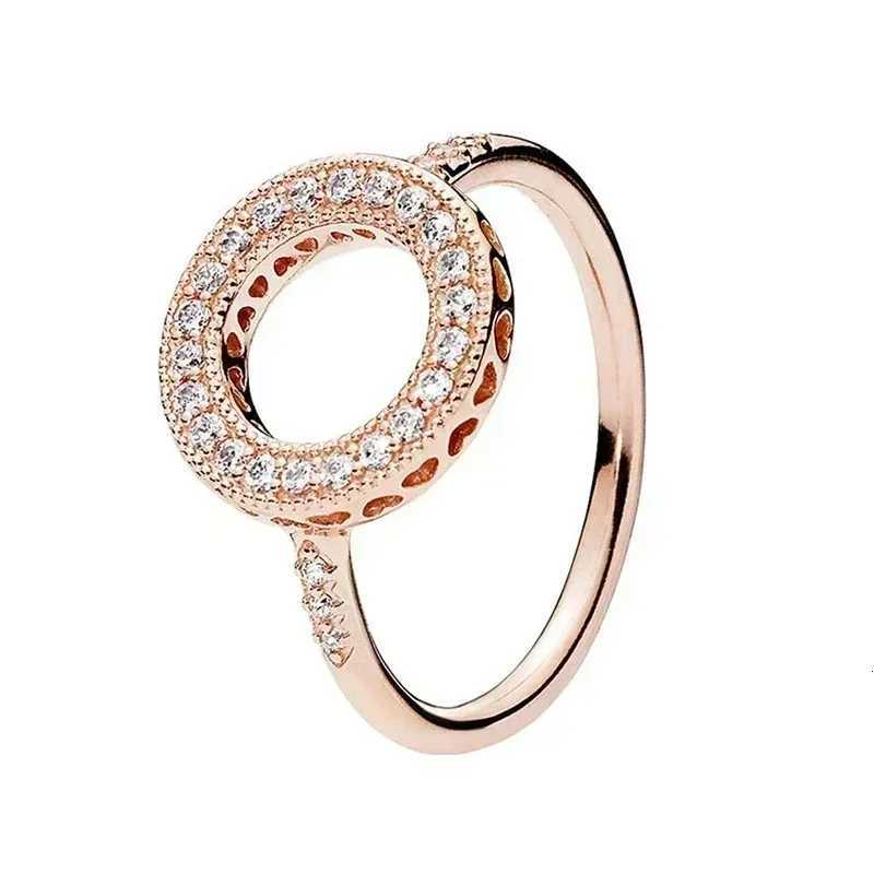 925 Sterling Silver Sparkling Exquisite Crown Heart-Shaped Square Diamond Ring Ladies Valentines Charm Jewelry y250730