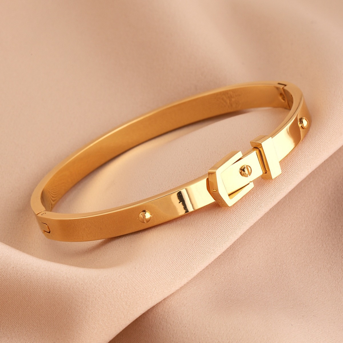 Bracelet For Women Titanium Steel Bracelet Personalized Design Madam High-end Designer Bracelet Feel 18K Rose Gold Plated Light Luxury Exquisite