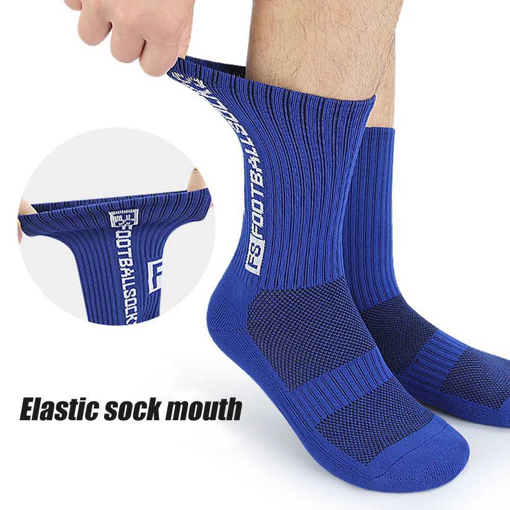 1Pair Men Women Soccer Socks Anti-Slip Socks for Soccer Football Basketball Yoga Running Trekking With Anti-Blister Pads Z250731