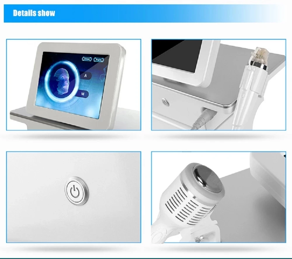 Rf Radiofrequency Face Lift Beauty Instrument Skin Tightening, Rejuvenation And Wrinkle Removal Fractional Radiofrequency Facial