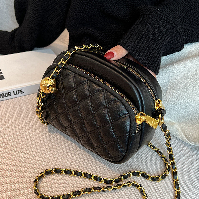 Designer Bag High-quality Texture Small Bag For Women, Ins Niche 2025 New Fashion Summer Quilted Chain Crossbody Bag Small Square Bag Luxury Bag Tote 