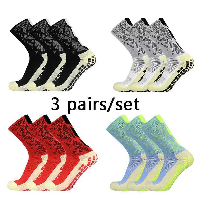 3 Pairs New 2024 Men Women Camouflage Arrow Soccer Socks Breathable Sports Silicone Anti Slip Grip Football Socks Z250731