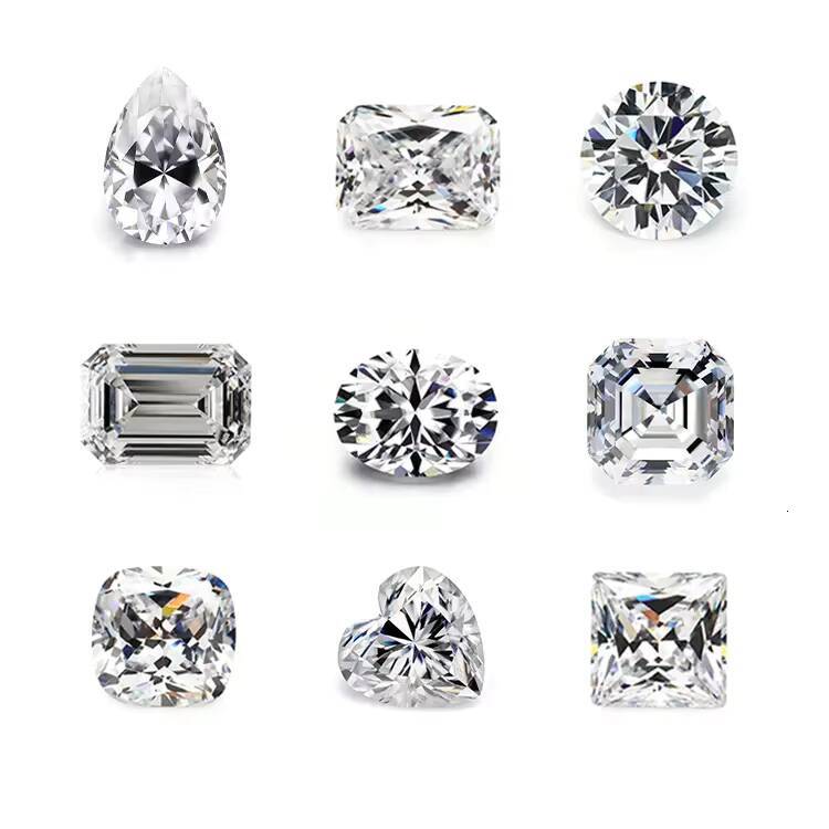 Goldleaf Jewelry IGI D VVS Lab Grown Diamond 0.5CT 1CT Earrings 14k White Gold Fine Diamond Women Stud Earrings