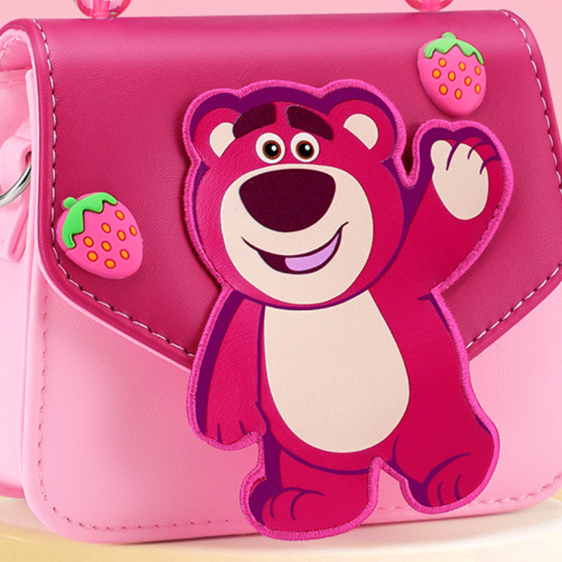 Disney children's crossbody bag cartoon handbag for little girl birthday gift pearl handbag for baby girl princess bag convenient to carry mini b