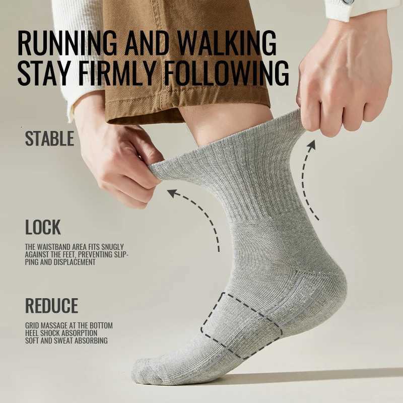 Cotton Long Socks PROfESSional Elite Basketball Socks Thickened Towel Bottom Sports Socks Hiking Running Stockings Z250731