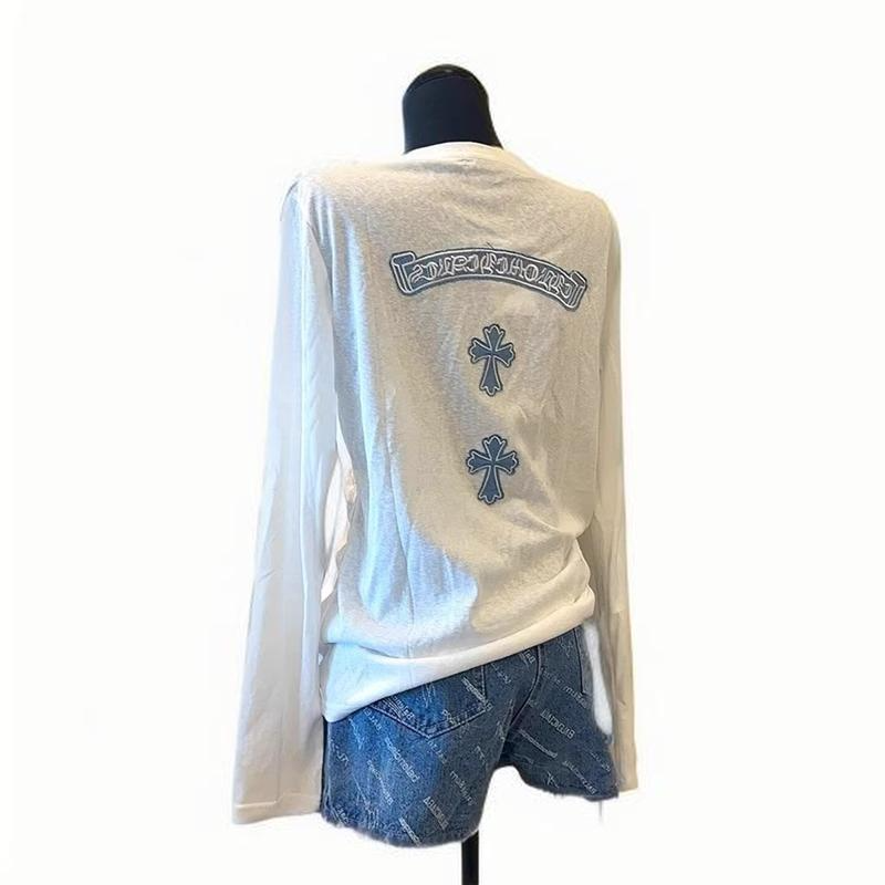 Snowflake cotton long-sleeved sun-protective base layer shirt, a versatile and elegant top for women