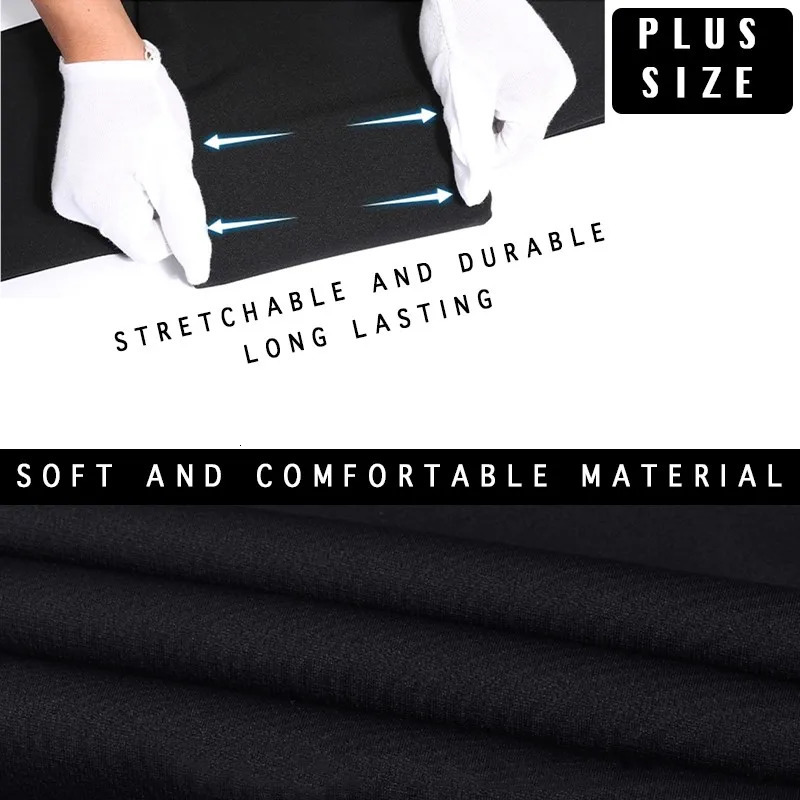 Mens Summer Thick Big Formal Pants Plus Size Seluar Slack Lelaki Elastic Men Business Casual Long Pant Flexible Trousers 250731